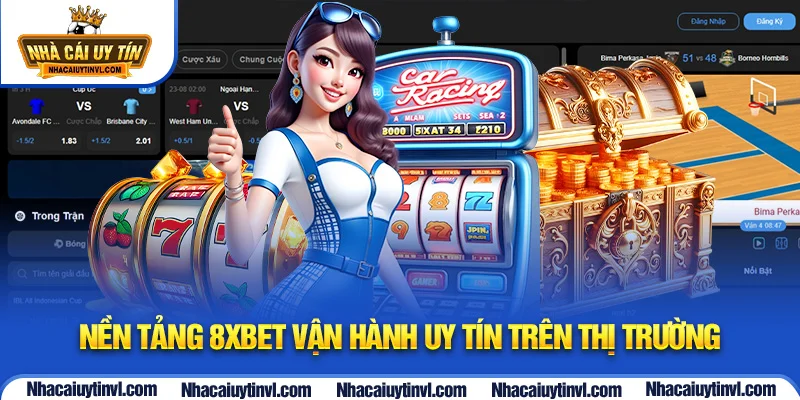 Nền tảng 8XBET vận hành uy tín trên thị trường