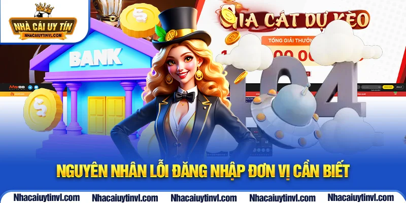 Nguyên nhân lỗi đăng nhập đơn vị cần biết